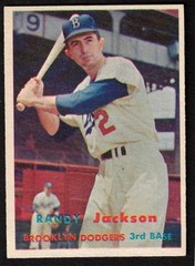 1957 Topps #190 Randy Jackson (ex-mt)