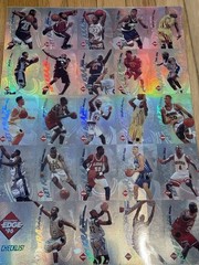 1996 COLLECTOR’S EDGE KEY KRAZE FACTORY UNCUT SHEET OF ENTIRE ROOKIE CLASS