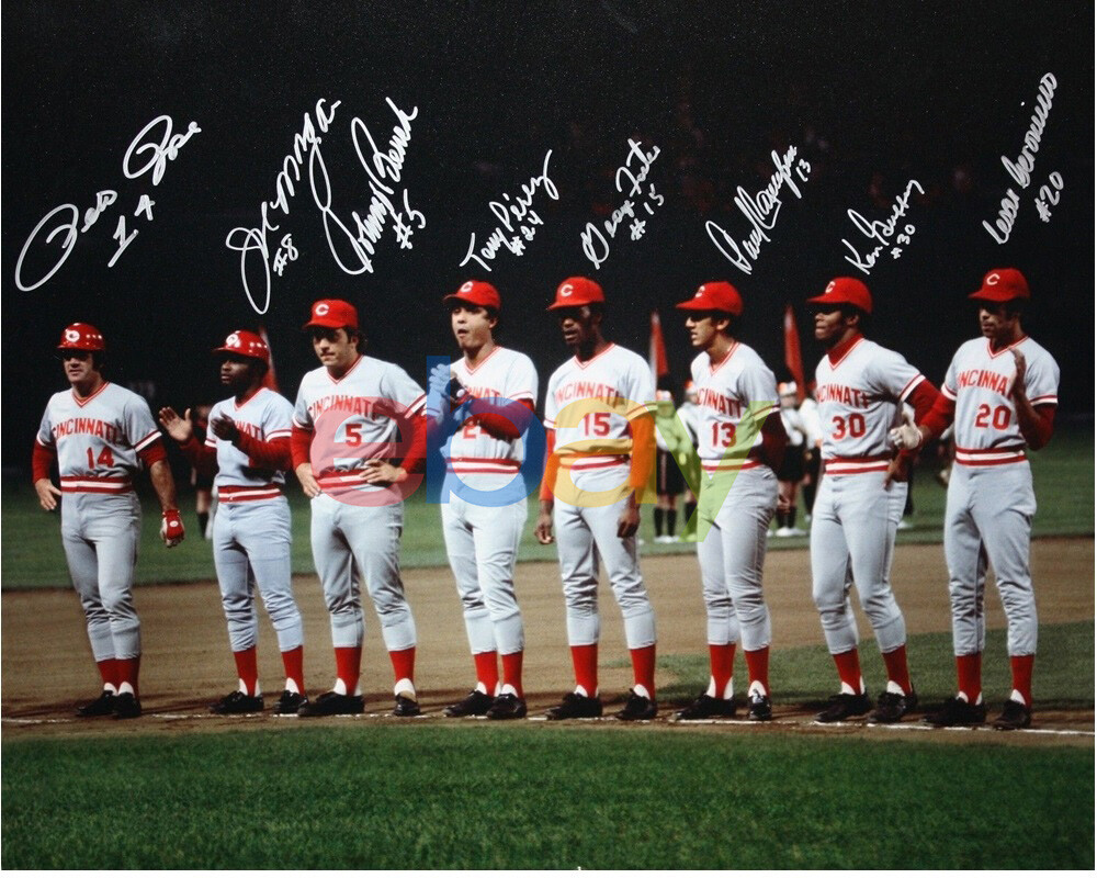 Big Red Machine Cincinnati Reds Signed 8×10 Autographed Photo reprint