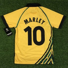 Jamaica, Men´s Retro Soccer Jersey, 1998 Marley#10 (Tallaje Americano)