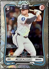 2026 Bowman Jakob Marsee RC Bowman Logo Pattern Border SSP Case Hit Marlins bk42