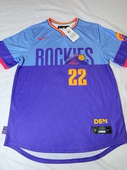 NWT Nike Colorado Rockies Authentic Jones City Connect Limited Jersey MLB Large