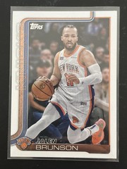 JALEN BRUNSON 10 Card’s Topps Prizm Select Signature Class FINALS MVP Knicks📈🏆