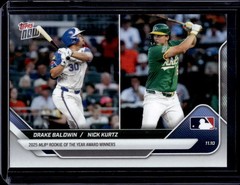 2025 Topps Now Offseason #OS-3 Drake Baldwin / Nick Kurtz Base (Quantity) RC