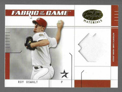 Roy Oswalt 2003 Leaf Certified Materials Game Used Memorabilia 19/100