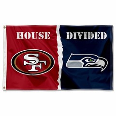 House Divided Flag – 49ers vs Seahawks