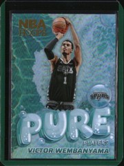 24/25 2024/25 Panini Hoops Pure Holo Silver #9 Victor Wembanyama Spurs