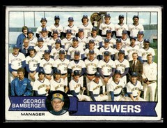 1979 Topps #577 Milwaukee Brewers / George Bamberger