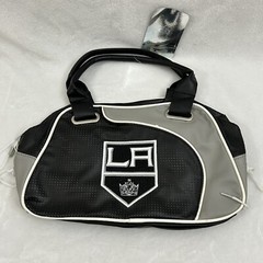 Los Angeles LA Kings NHL Hockey Black Perfect Bowler Hand Bag Women’s Purse