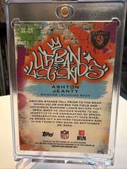 2025 Topps Chrome Urban Legends Ashton Jeanty #UL-20 Case Hit