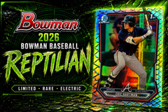 2026 Bowman Chrome Prospects Reptilian Refractors You Pick/Complete Your Set!!!!