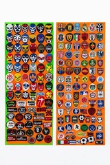 Embroidered Iron On Patch Lucha Libre Mask & Soccer Futbol 3.5” Choose Design