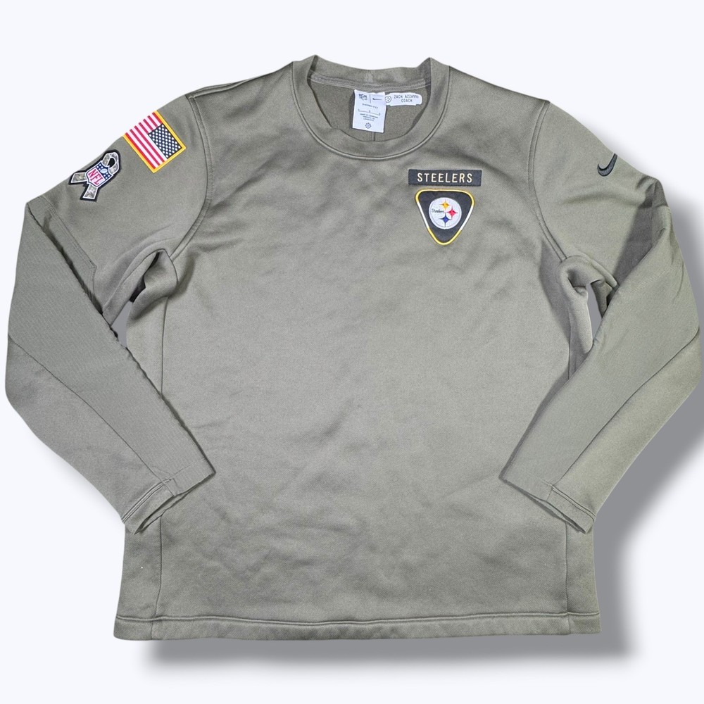 Pittsburgh Steelers Team Issued Large NFL Nike Sweater Football COACH OWNED RARE