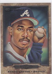 KENNY LOFTON /10000 DONRUSS DIAMOND KINGS DK INSERT BRAVES #6 1998 98