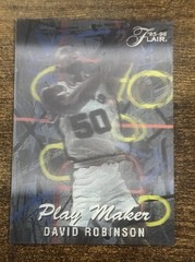 1995-96 Flair #8 Play Maker David Robinson Vintage Rare Insert Spurs SSP