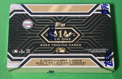 2023 Topps Tier One MLB Baseball Hobby Box – Ohtani – Judge – Trout Autos!