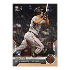 2021 MLB Topps Now Jason Vosler Rookie RC #271 Giants Card Preorder Base PR 530
