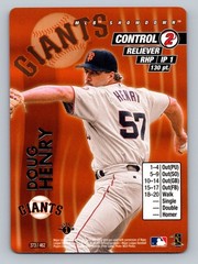 2001 MLB Showdown 1st Edition Doug Henry #373