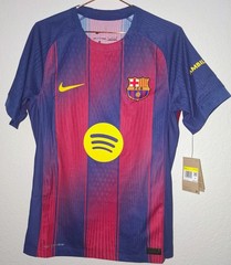 Nike, Men-S, Barcelona DRI-FIT ADV authentic soccer jersey, was $165