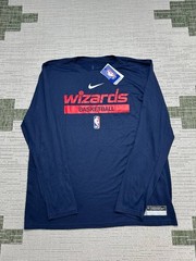 Washington Wizards Shirt Mens Xl Nike Blue Nba Pullover