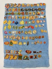 Huge Lot Vintage Enamel Pins Little League Baseball Collectible Pins