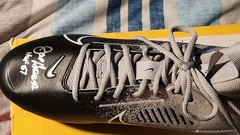 Joe Greene Pittsburgh Steelers Signed Autographed New Cleat Auto HOF 87