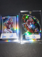 2024 PRESS-PASS LIDEATRICK GRIFFIN DIE CUT AUTO 9/10,PRO-SET AUTO 22/25 🔥🔥🔥🔥