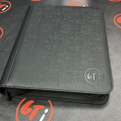 Premium 4 pocket GTi Toploader Binders – holds 112 toploaded cards 