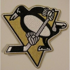 Pittsburgh Penguins~Embroidered PATCH~3 1/2″ x 3 1/2″~NHL~Iron or Sew On