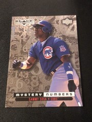 1999 Upper Deck Black Diamond Mystery Numbers /1600 Sammy Sosa #M16