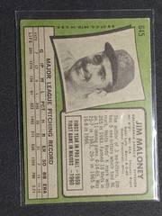 1971 Topps #645 Jim Maloney