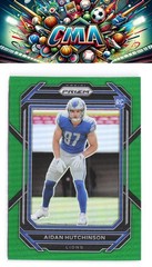 2022 Panini Prizm #340 Aidan Hutchinson Green