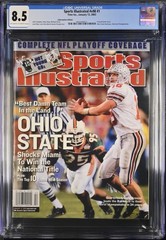 CRAIG KRENZEL RARE SPORTS ILLUSTRATED 2003 OHIO STATE BUCKEYES CHAMPS CGC 8.5