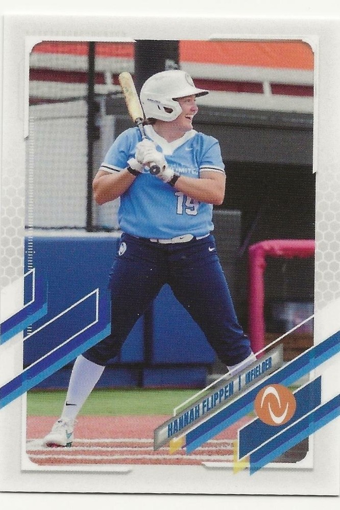 2021 Topps On Demand Athletes Unlimited Softball HANNAH FLIPPEN Utah #24