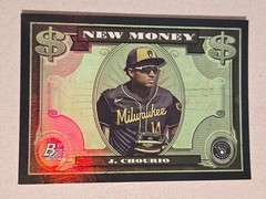 2023 Bowman Platinum New Money Jackson Chourio RC #NM-11 Milwaukee Brewers