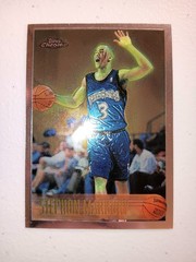 1996-97 Topps Chrome #177 Stephon Marbury RC Minnesota Timberwolves Rookie Card