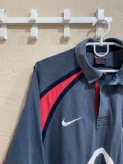 England 2003 Away Rugby Union Shirt Long Sleeve Nike Vintage Size L
