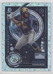 2024 Bowman AI Mini-Diamond Refractor 112/150 Jackson Chourio Rookie RC 1sr2