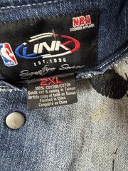 UNK NBA Signature Series Kobe Bryant Los Angeles Lakers Mens 2XL Denim Jacket