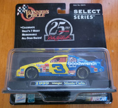 #3 Dale Earnhardt / WRANGLER 1:43 scale Winners Circle Select Series 1999