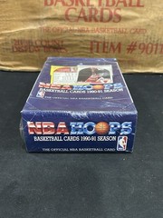 1990-91 NBA Hoops Series 1 Box 36 Packs Factory Sealed Case Fresh Michael Jordan