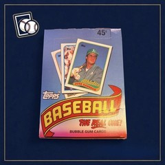 1989 Vintage Collectible Topps Baseball Cards Wax Box! (36 packs)