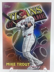 2026 Topps Series 1 – Titans of the Game Mike Trout #TOG-2 Orange Foil /25