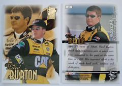 PRESS PASS VIP ’99 WARD BURTON CAT #22 WINSTON CUP DRIVER ON CARD #5