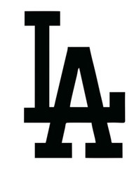 Los Angeles Dodgers MLB Baseball Sticker Decal S487