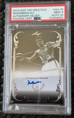 2012 Leaf The Greatest MUHAMMAD ALI On Card Bold Autograph /10 PSA 9 AUTO 10