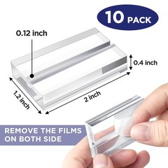 Top Loader Holder, Baseball Card Display Stand for Loader, Crystal Clear