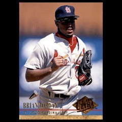 Brian Jordan #267.0 1994 Ultra St. Louis Cardinals Baseball Card MLB