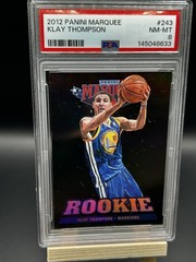 2012-13 Panini Marquee – Rookie Klay Thompson #243 (RC) PSA 8