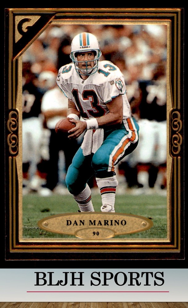 1997 Topps Gallery #90 Dan Marino Miami Dolphins (4A1)